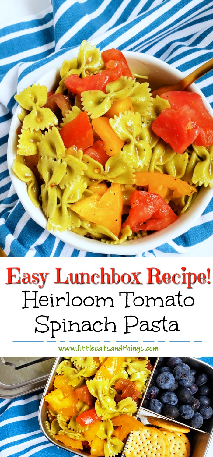 Easy Heirloom Tomato Bow-Tie Pasta