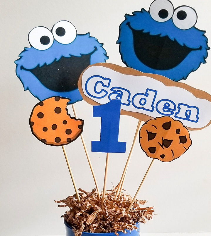 Easy DIY Cookie Monster Party