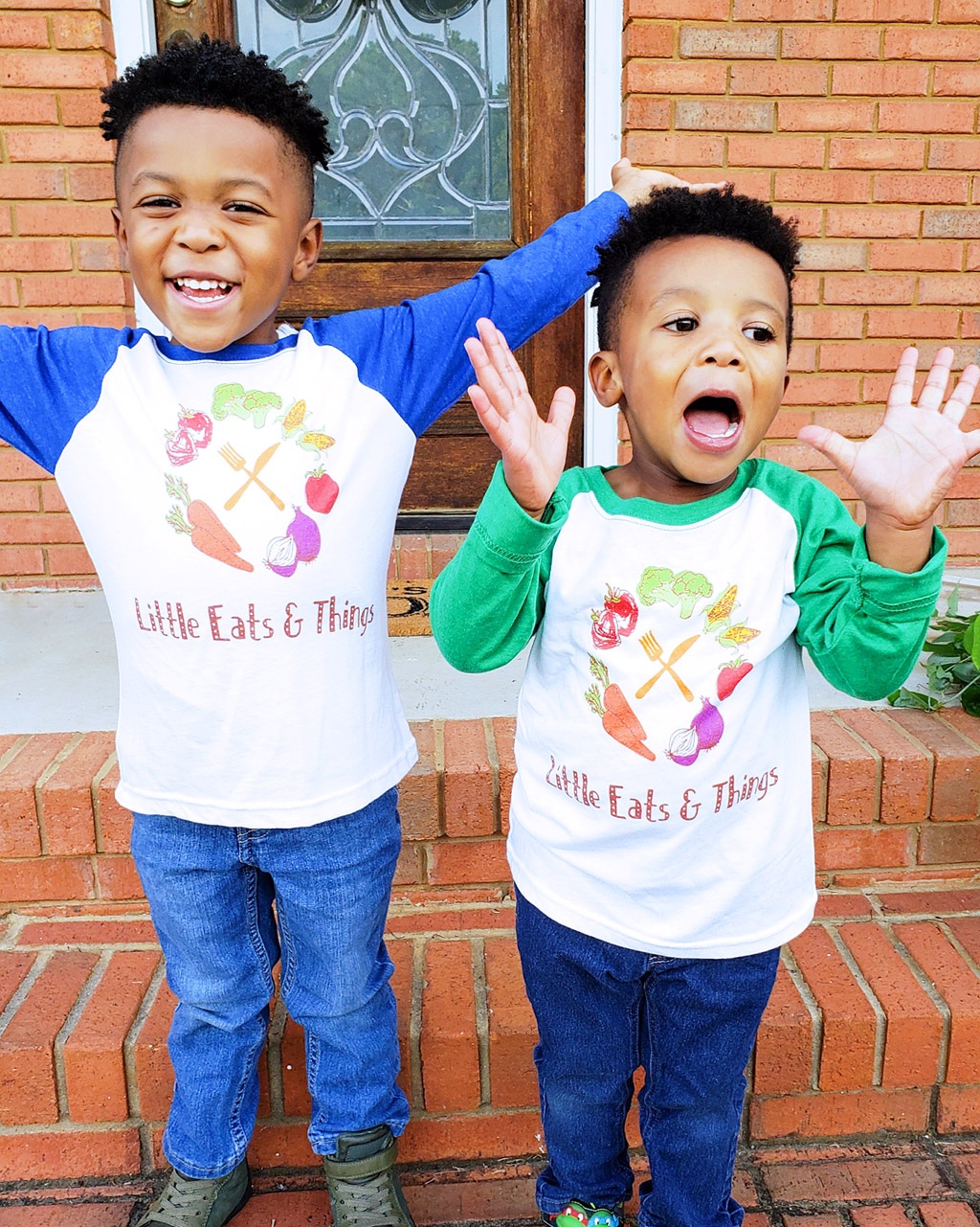 African American kids of Registered Dietitian Nutritionist and Owner of Little Eats & Things