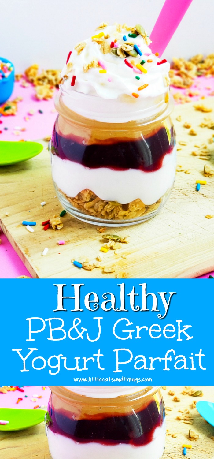 PB&J Greek Yogurt Parfait