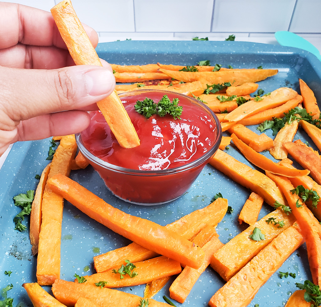 Crispy Oven Baked Sweet Potato Fries