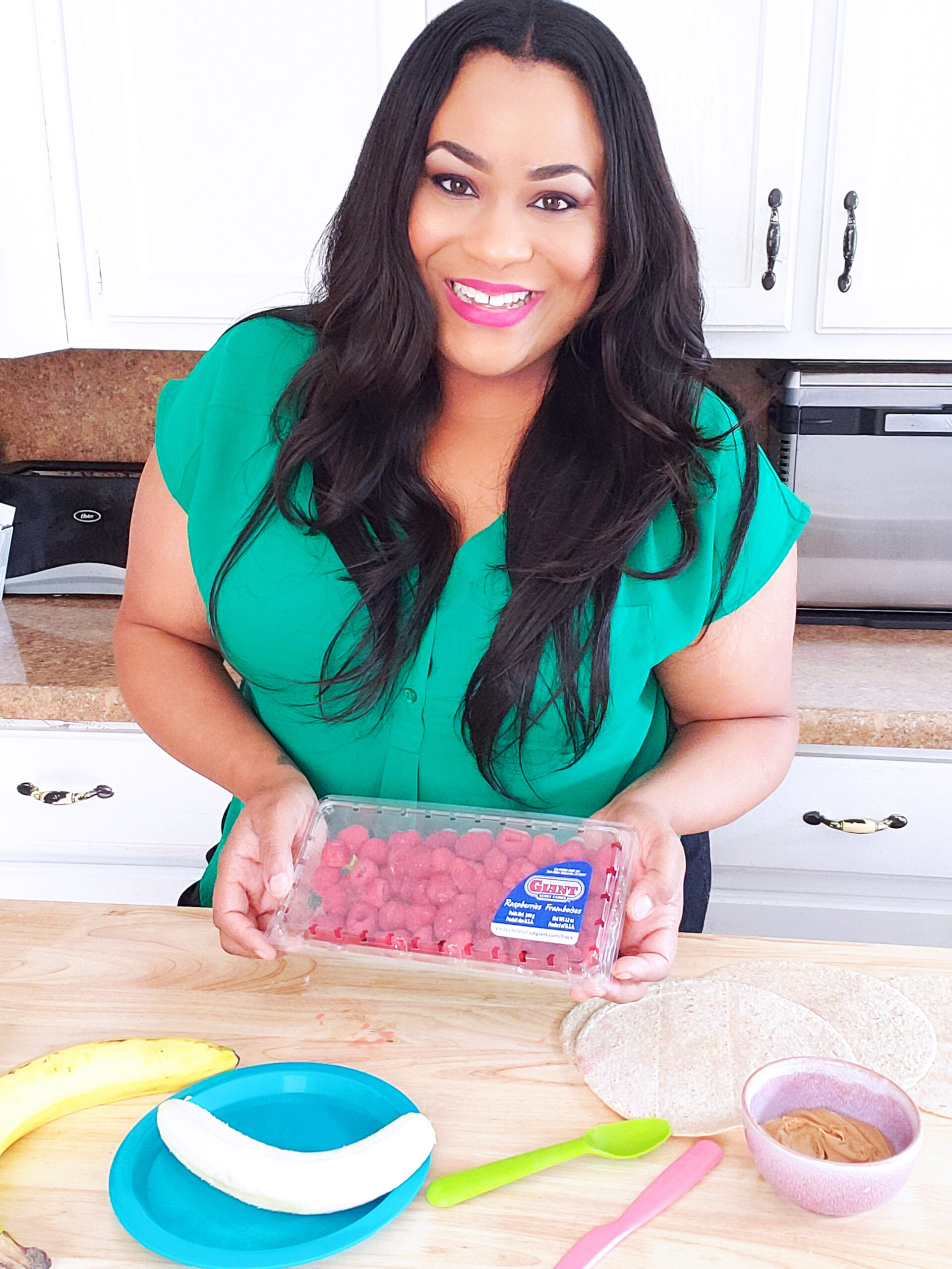 African American Registered Dietitian Nutritionist. Try this delicious, stacked Raspberry, Banana, & Peanut Butter Quesadilla instead! It’s the perfect after-school snack or lunch. beautifuleatsandthings.com