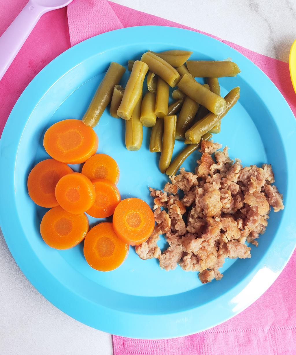 Beef as Baby’s First Food? Why Not?! This post is a collaboration with Beef. It’s What’s for Dinner., on behalf of the Beef Checkoff. 